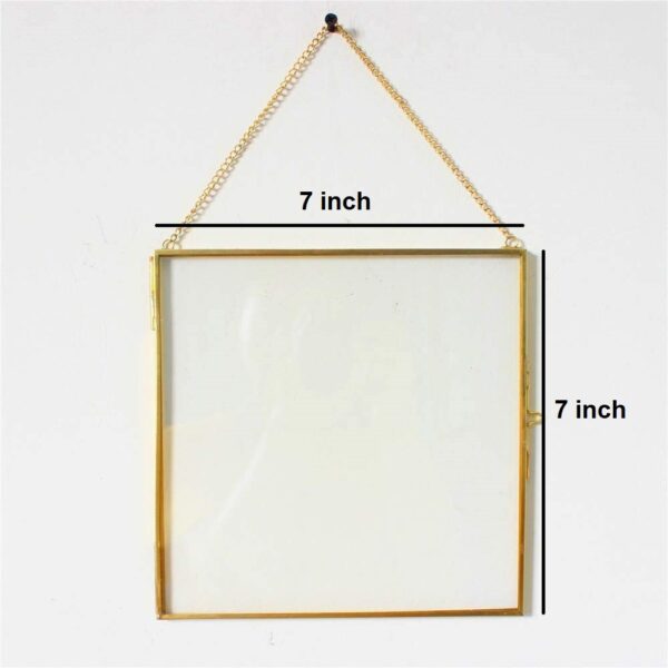 Square Hanging Photo Frame Large 7x7" - Image 3